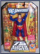 Superman from DC Universe Classics - All-Stars - Wave 1 manufactured by Mattel [Front]