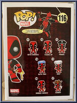 Deadpool (Rubber Chicken) from Deadpool - Pop! Vinyl Figures manufactured by Funko [Back]