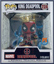 King Deadpool (Deluxe) from Deadpool - Pop! Vinyl Figures manufactured by Funko [Front]