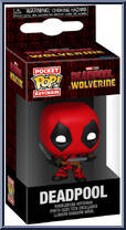Deadpool (Swords) from Deadpool & Wolverine - Pop! Keychains manufactured by Funko [Front]