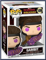 Gambit (Charged Cards) from Deadpool & Wolverine - Pop! Vinyl Figures manufactured by Funko [Front]