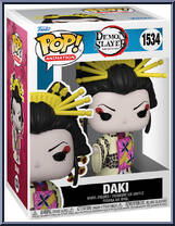 Daki from Demon Slayer - Pop! Vinyl Figures manufactured by Funko [Front]