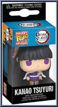 Kanao Tsuyuri from Demon Slayer - Pop! Keychains manufactured by Funko [Front]