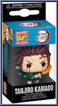 Tanjiro Kamado from Demon Slayer - Pop! Keychains manufactured by Funko [Front]