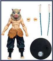 Inosuke Hashibira from Demon Slayer - 7" Scale manufactured by McFarlane [Loose]