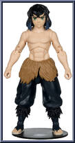 Inosuke Hashibira (Unmasked) (Season 2) from Demon Slayer - 7" Scale manufactured by McFarlane [Loose]