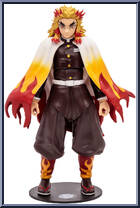 Kyojuro Rengoku from Demon Slayer - 7" Scale manufactured by McFarlane [Loose]