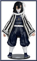 Obanai Iguro (Season 4) from Demon Slayer - 7" Scale manufactured by McFarlane [Loose]