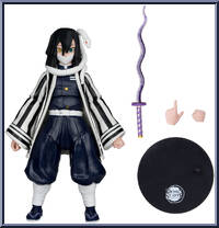 Obanai Iguro (Season 4) from Demon Slayer - 7" Scale manufactured by McFarlane [Loose]