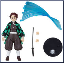 Tanjiro Kamado from Demon Slayer - 7" Scale manufactured by McFarlane [Loose]