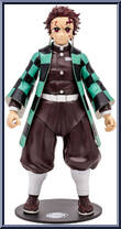 Tanjiro Kamado (Rui Battle) from Demon Slayer - 7" Scale manufactured by McFarlane [Loose]