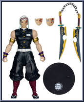 Tengen Uzui (Season 2) from Demon Slayer - 7" Scale manufactured by McFarlane [Loose]