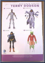 Beast Boy from Designer Series - Terry Dodson manufactured by DC Collectibles [Back]