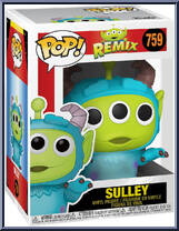 Alien (Sulley) from Disney - Remix Pop! manufactured by Funko [Front]