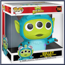 Alien (Sulley) (10" Scale) from Disney - Remix Pop! manufactured by Funko [Front]