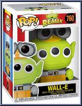 Alien (Wall-E) from Disney - Remix Pop! manufactured by Funko [Front]