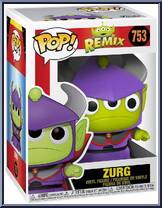 Alien (Zurg) from Disney - Remix Pop! manufactured by Funko [Front]
