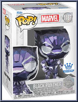 Black Panther (Facet) from Disney - 100th Pop! manufactured by Funko [Front]