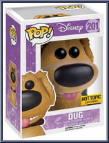 Dug (Flocked) from Disney - Disney Universe Pop! manufactured by Funko [Front]