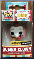 Dumbo Clown from Disney - Pop! Keychains manufactured by Funko [Front]