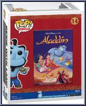 Genie with Lamp from Disney - Pop! VHS Covers manufactured by Funko [Back]