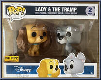 Lady & the Tramp from Disney - Disney Universe Pop! manufactured by Funko [Front]