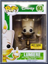 Lumiere (Glow in the Dark) from Disney - Disney Universe Pop! manufactured by Funko [Front]