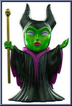 Maleficent (Black) from Disney - Hikari Sofubi manufactured by Funko [Loose]
