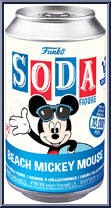 Mickey Mouse (Beach) (Neon) from Disney - Soda manufactured by Funko [Front]