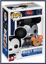 Mickey Mouse (Metallic) from Disney - Disney Universe Pop! manufactured by Funko [Front]