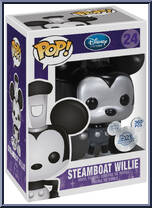 Steamboat Willie (Metallic) from Disney - Disney Universe Pop! manufactured by Funko [Front]