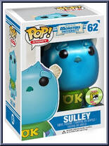 Sulley (Metallic) from Disney - Disney Universe Pop! manufactured by Funko [Front]
