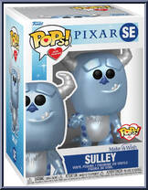 Sulley (Metallic) (Make-A-Wish) from Disney - Pixar Pop! manufactured by Funko [Front]