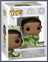Tiana (Diamond) from Disney - 100th Pop! manufactured by Funko [Front]