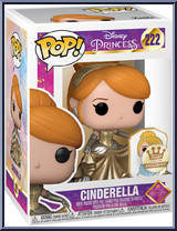Cinderella (Gold with Pin) from Disney Princess - Pop! Vinyl Figures manufactured by Funko [Front]