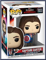 Captain Carter from Doctor Strange in the Multiverse of Madness - Pop! Vinyl Figures manufactured by Funko [Front]