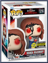 Wanda Maximoff (Glows in the Dark) from Doctor Strange in the Multiverse of Madness - Pop! Vinyl Figures manufactured by Funko [Front]