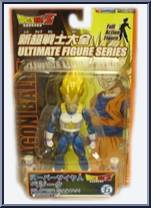Super Saiyan Vegeta from Dragon Ball Z: Ultimate Figure Series - Series 9 manufactured by Jakks Pacific [Front]