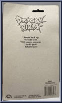 Black Ninja from Dragon Ninja - Basic Series manufactured by Agglo [Back]