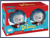 Thing 1 & Thing 2 (Barnes & Noble) from Dr. Seuss - Dorbz manufactured by Funko [Front]