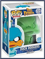 Duck Dodgers (Glow in the Dark) (Green Gamma) from Duck Dodgers - Pop! Vinyl Figures manufactured by Funko [Front]