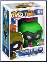 Marvin the Martian (Neon Lime) from Duck Dodgers - Pop! Vinyl Figures manufactured by Funko [Front]
