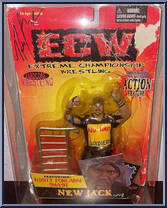 New Jack (No Noose) from ECW - Series 2 manufactured by Original San Francisco Toymakers [Front]