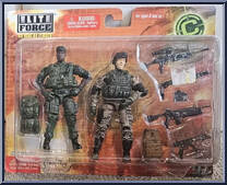 Army Ranger Set from Elite Force - Combat Command manufactured by Blue Box Toys [Front]