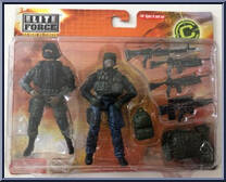Force Recon Set from Elite Force - Combat Command manufactured by Blue Box Toys [Front]