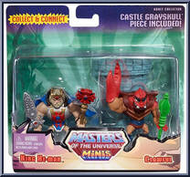 King He-Man / Clawful from Eternia Minis - Sets manufactured by Mattel [Front]