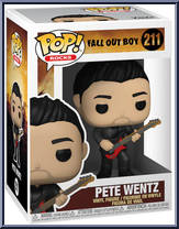 Pete Wentz (Black Jacket) from Fall Out Boy - Pop! Vinyl Figures manufactured by Funko [Front]