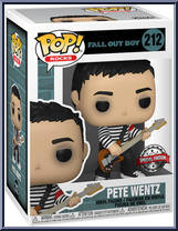 Pete Wentz (Striped Shirt) from Fall Out Boy - Pop! Vinyl Figures manufactured by Funko [Front]