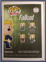 Charisma (Vault Boy) from Fallout - Pop! Vinyl Figures manufactured by Funko [Back]