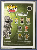 Power Armor (Gold Hoses) from Fallout - Pop! Vinyl Figures manufactured by Funko [Back]